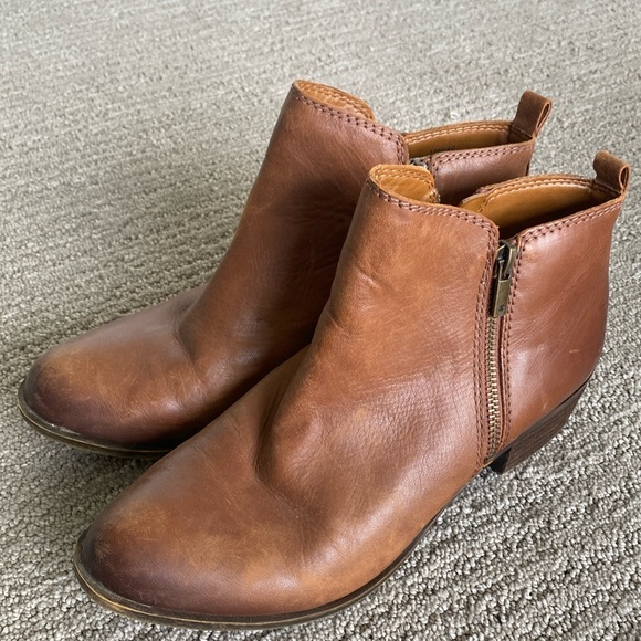 Lucky Brand Basel Leather Boots - Picture 1 of 9